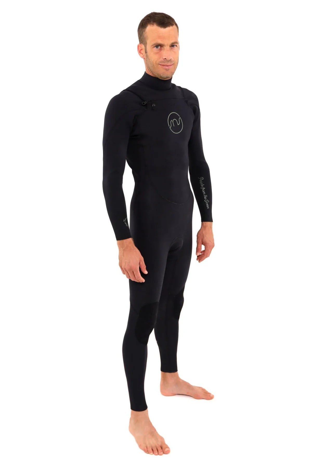 Traje de Neopreno Yulex, 4,3 mm Negro