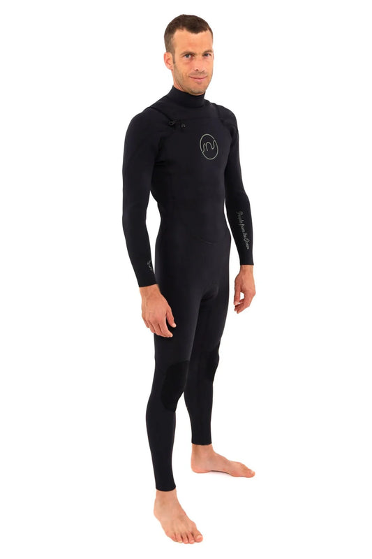 Traje de Neopreno Yulex, 4,3 mm Negro