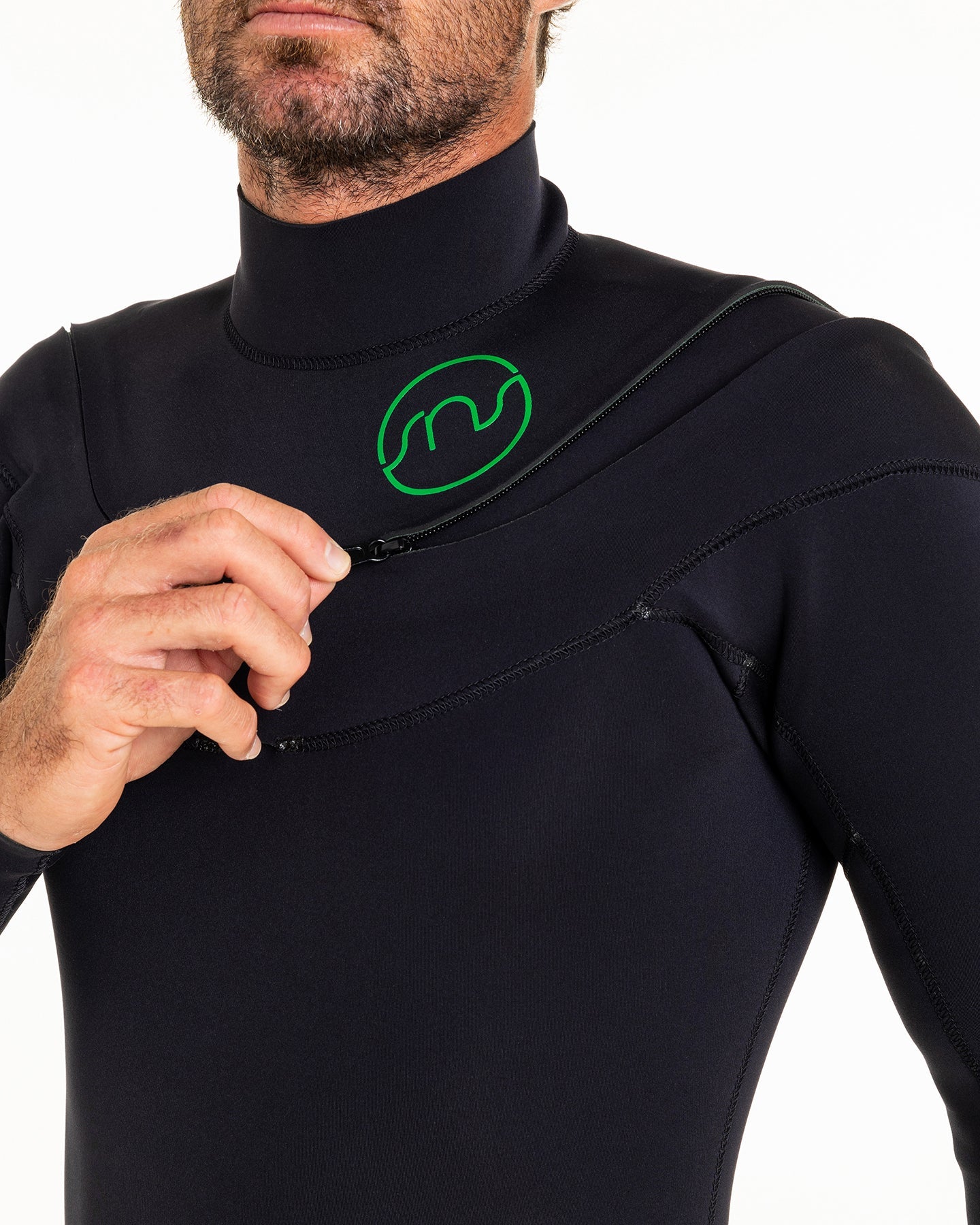 Traje Yulex Caucho 4/3 mm  Negro (Unisex)