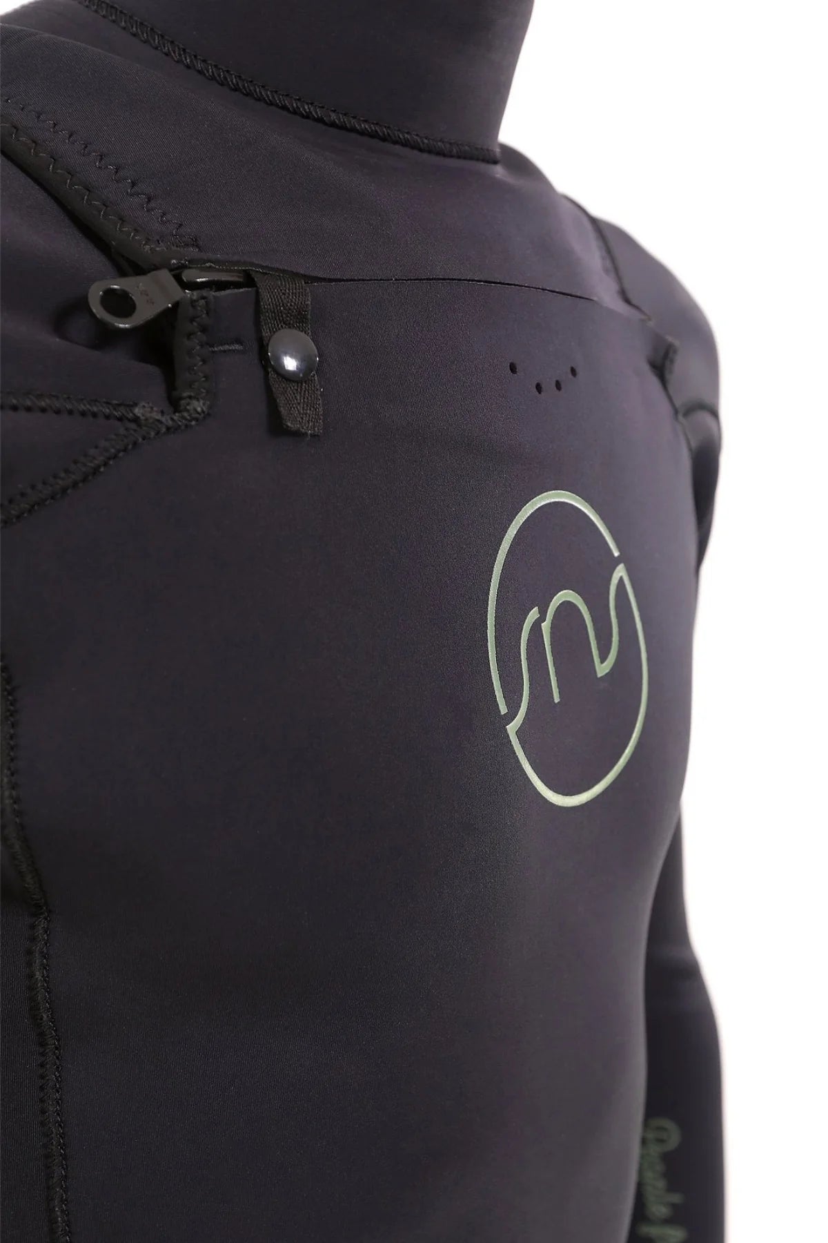 Traje de Neopreno Yulex, 4,3 mm Negro
