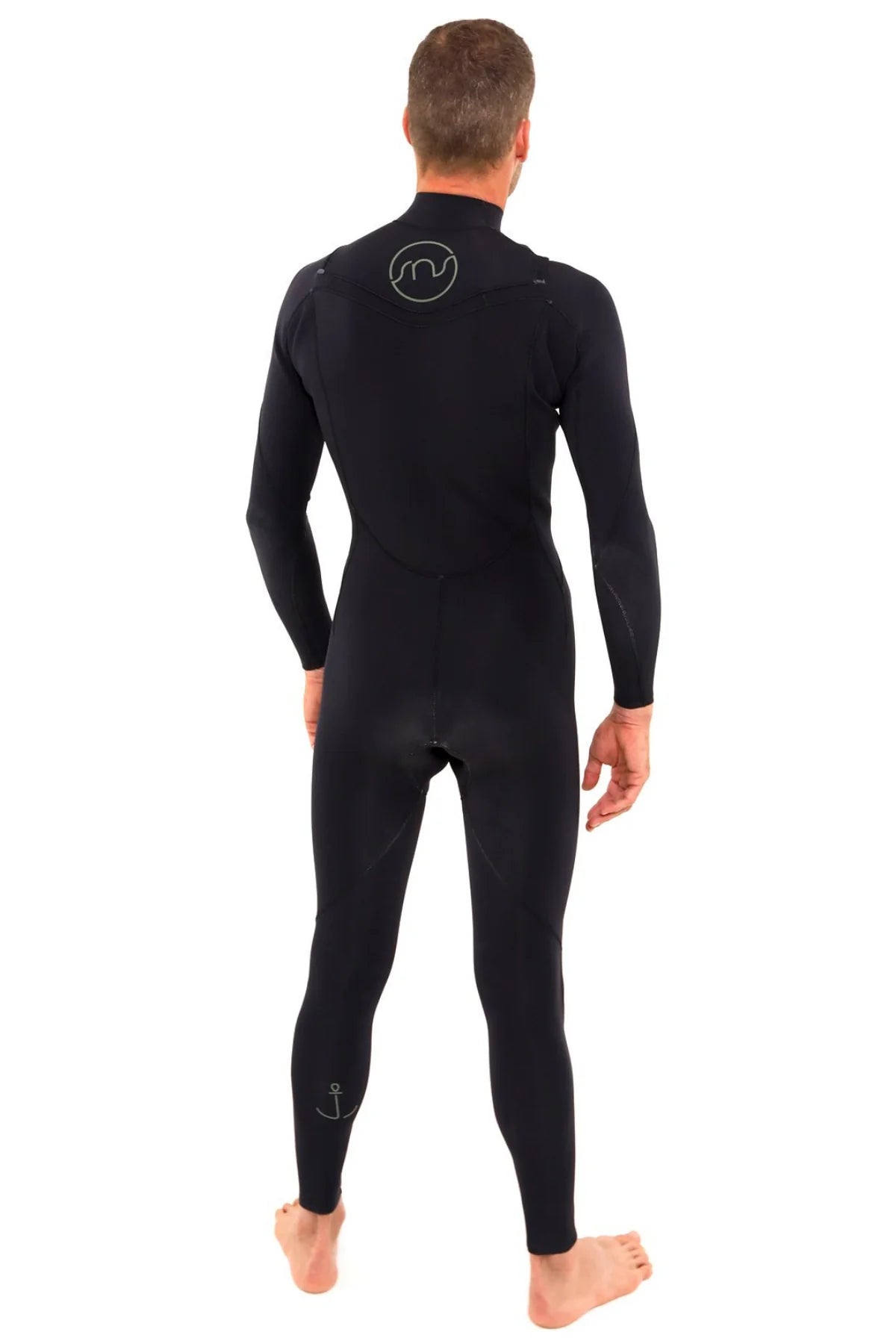 Traje de Neopreno Yulex, 4,3 mm Negro