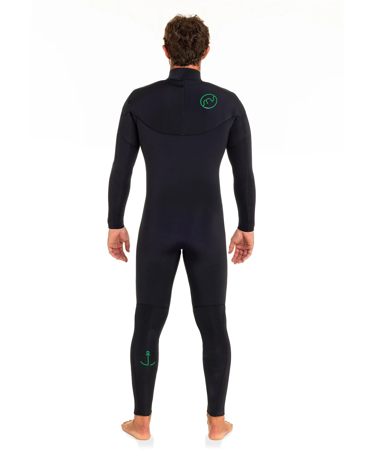 Traje Yulex Caucho 4/3 mm  Negro (Unisex)