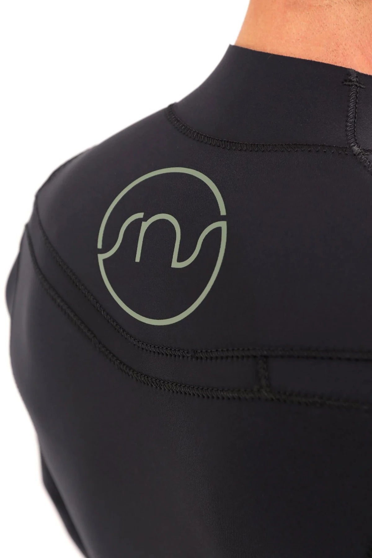 Traje de Neopreno Yulex, 4,3 mm Negro